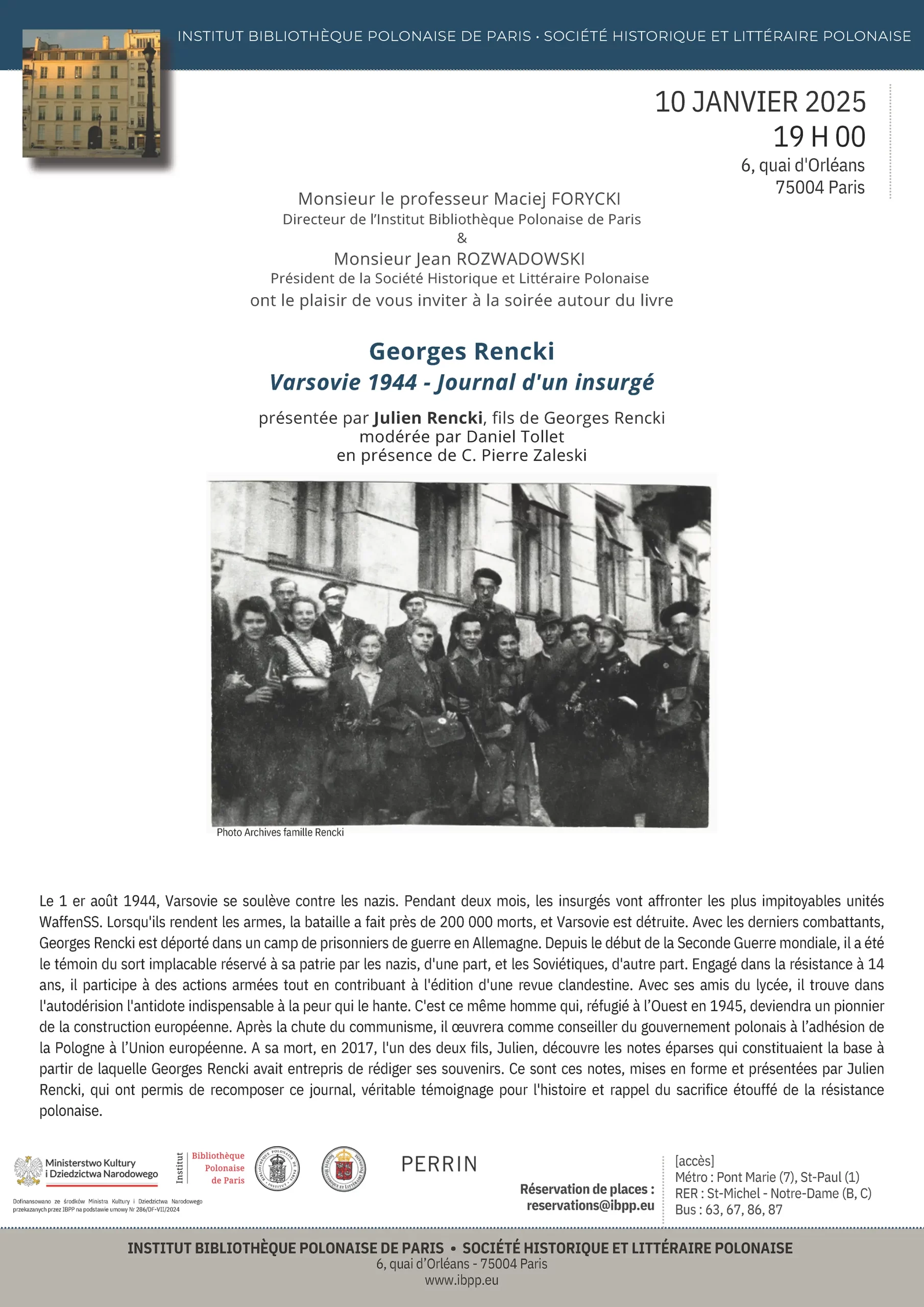 Varsovie 1944 - Journal d'un insurgé