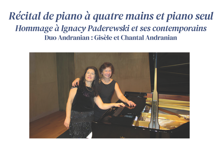 Récital de piano à quatre mains
