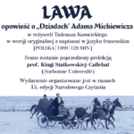 LAWA, opowieść o „Dziadach” Adama Mickiewicza