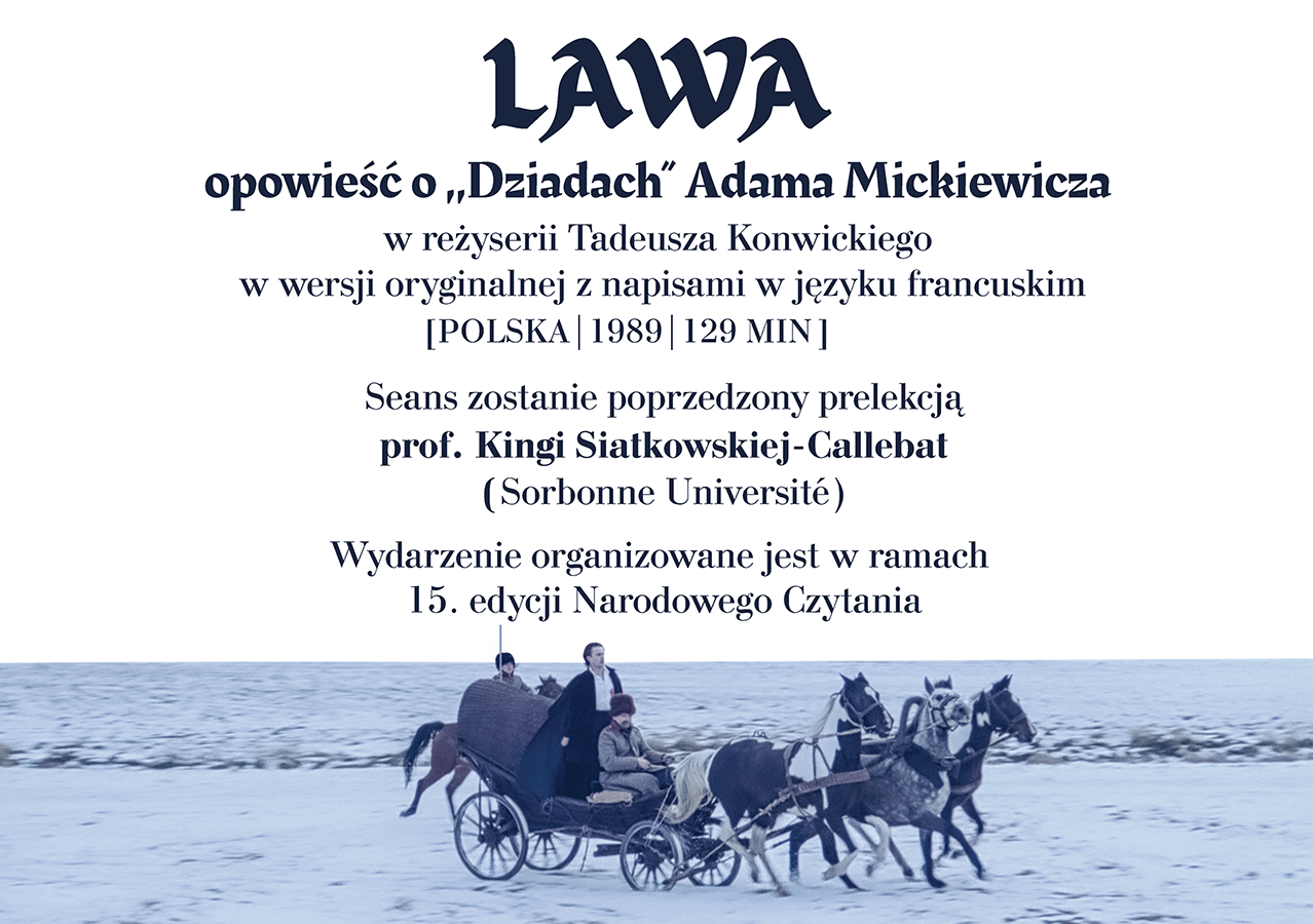 LAWA, opowieść o „Dziadach” Adama Mickiewicza