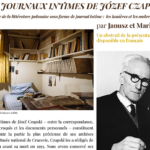 Les journaux intimes de Józef Czapski