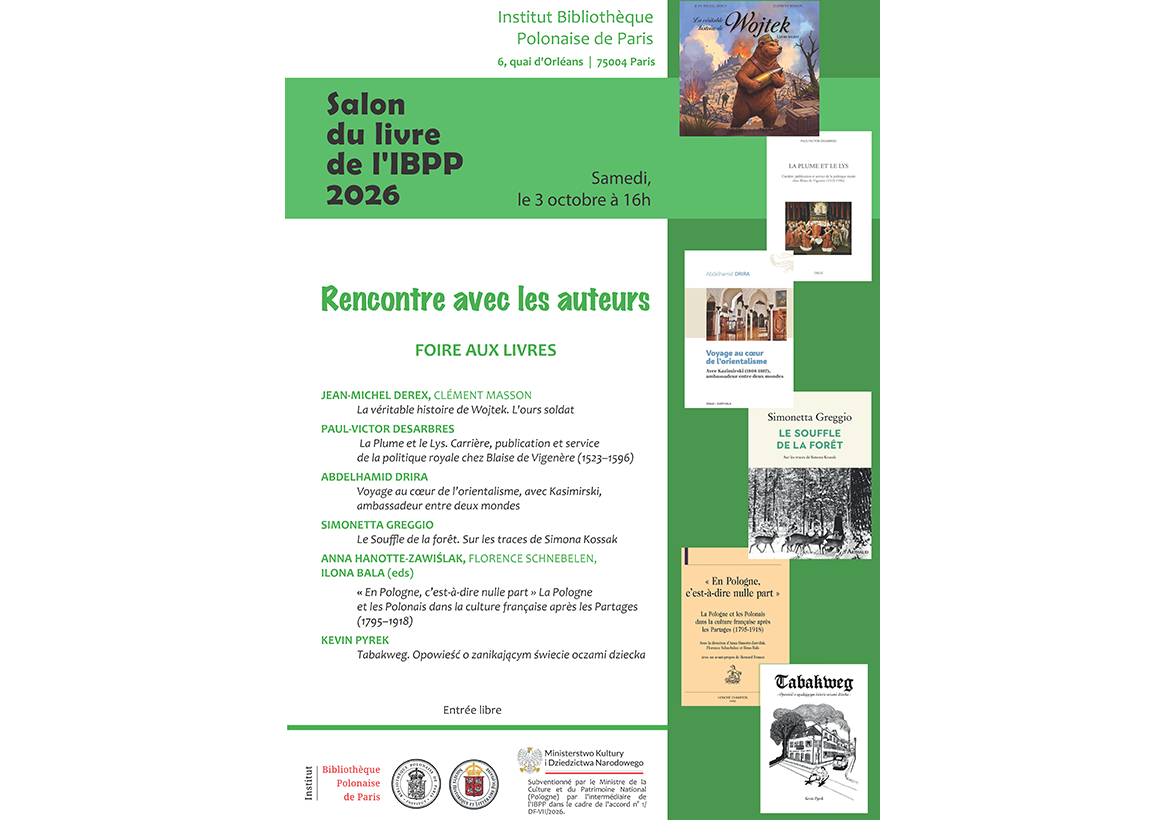 Salon du livre de l’IBPP 2026