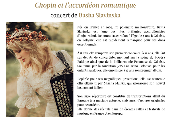 Chopin et l’accordéon romantique